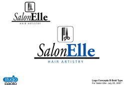 SalonElle Logo Concept