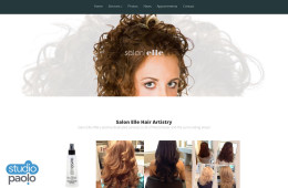Salon Elle Website Design