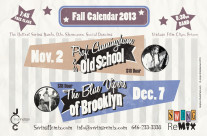 FALL CALENDAR 2013