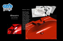Streamlined Sink with Integrated Electronic Faucet